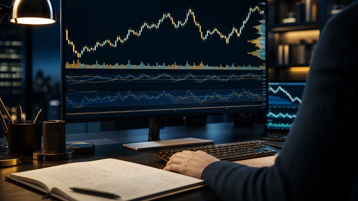 MT5 图表工作区示意